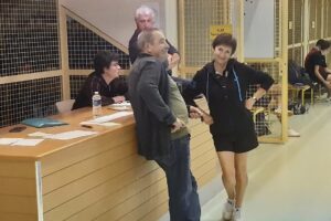 Notre charmante présidente !